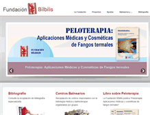 Tablet Screenshot of fundacionbilbilis.es